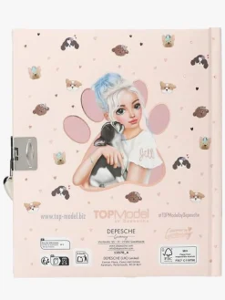 TOPModel Dagbog med Hjertelås DOGGY