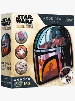 Trefl Wood Craft Origin Star Wars Puslespil The Mandalorian 160 Brikker
