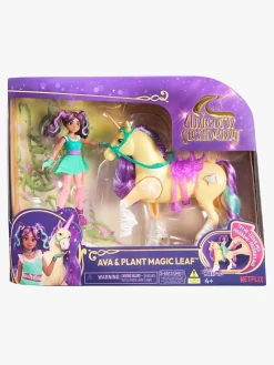 Unicorn Academy Figursæt Ava & Plant Magic Leaf