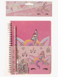 Unicorn Gems Skrivesæt med Klistermærker