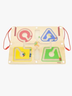 VIGA Magnet-labyrint & Tælle- og Farvesorteringstavle