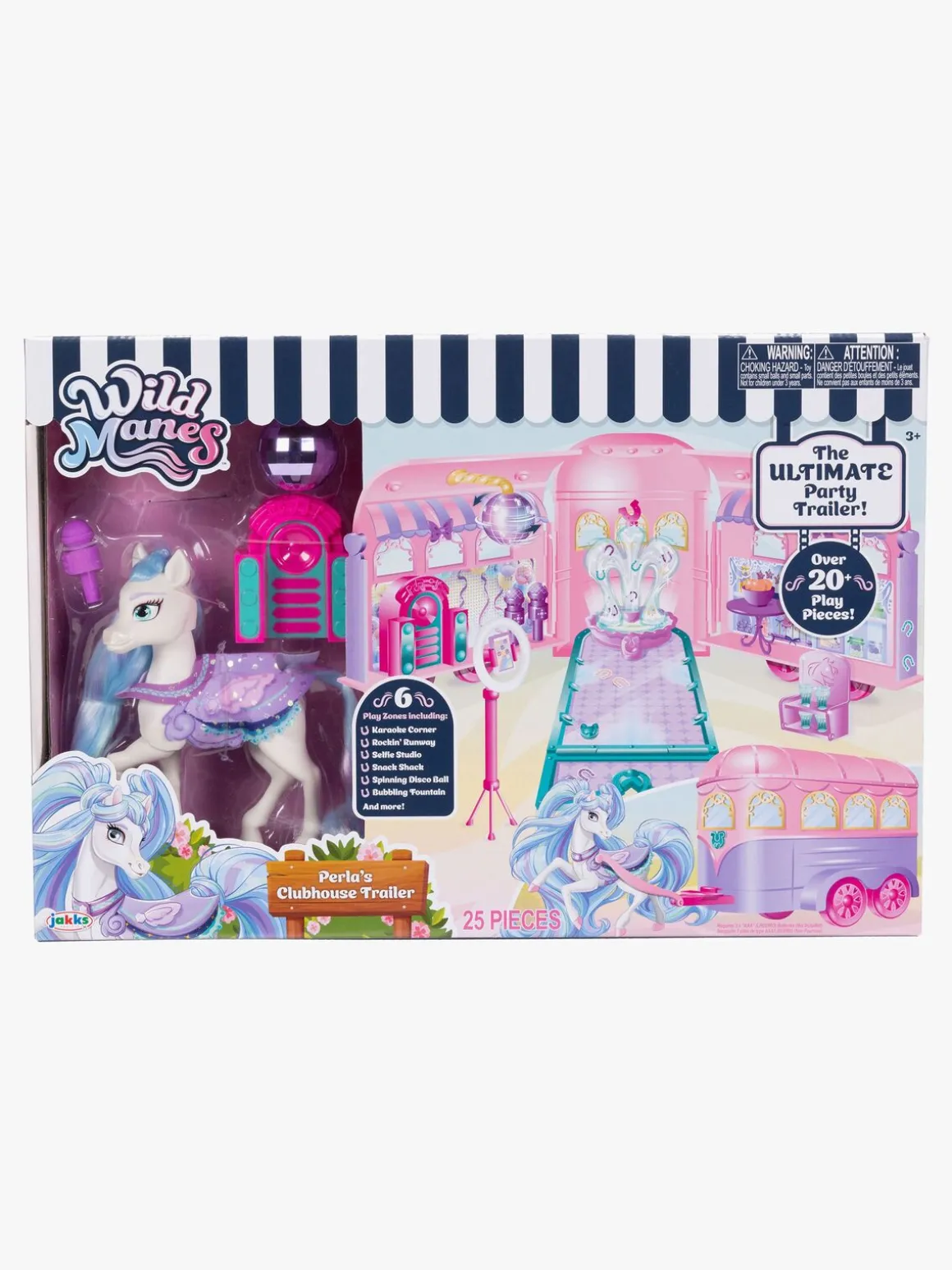 Wild Manes Perla's Clubhouse Trailer Legesæt