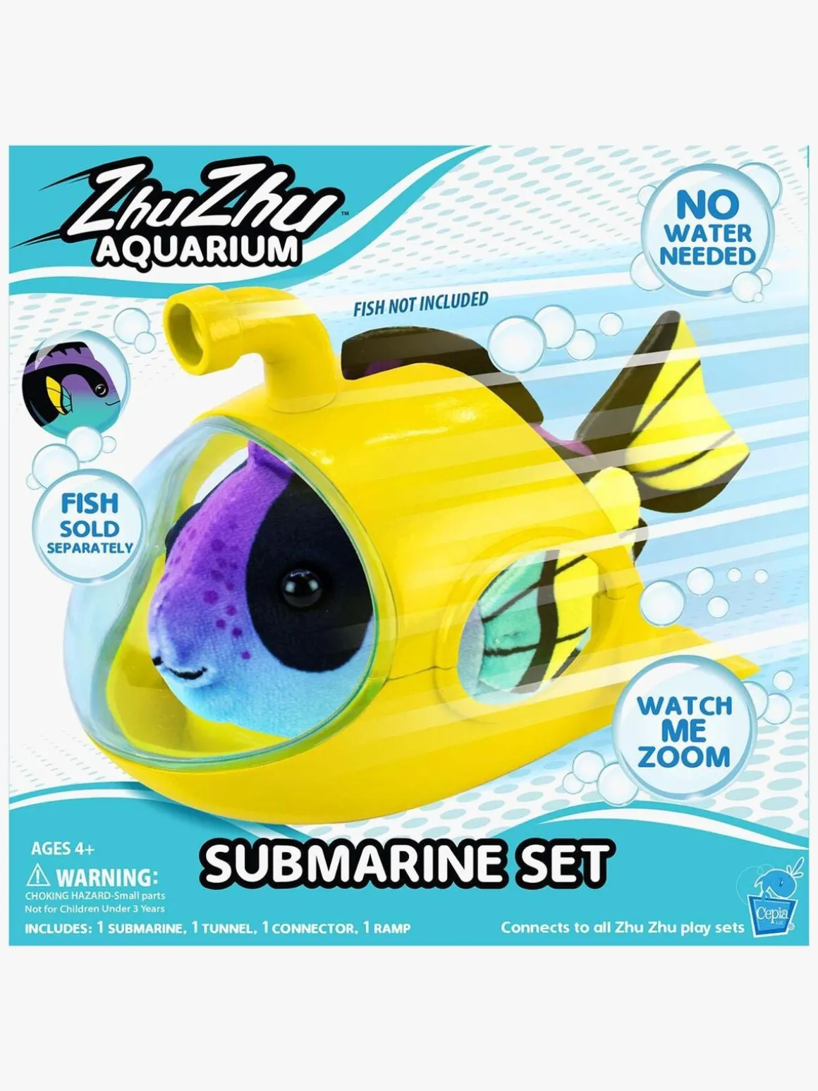 ZhuZhu Aquarium Ubåd Legesæt